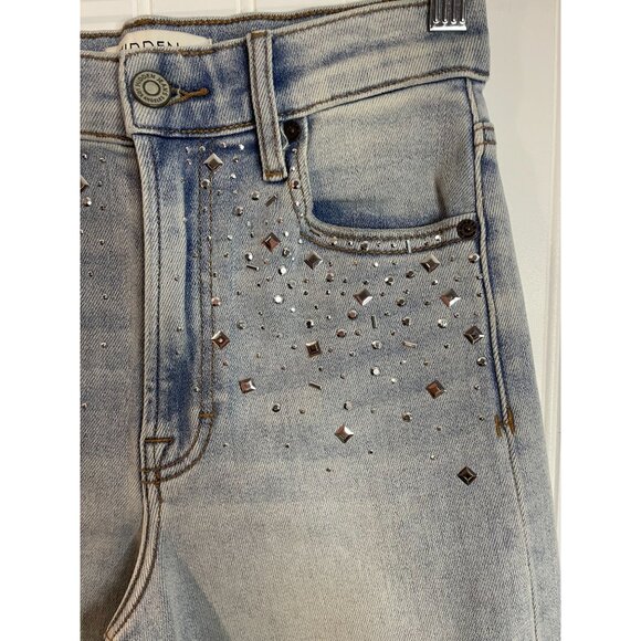 Hidden Logan High-Rise Dad Jeans Size 24 With Rhinestone - Picture 16 of 16